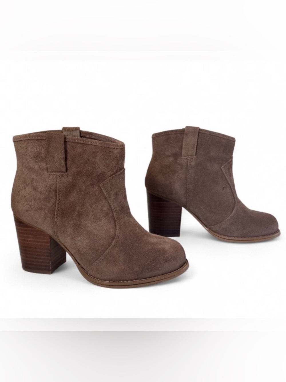 Splendid Women’s Brown Lakota Heeled Ankle Boot Booties size 6
